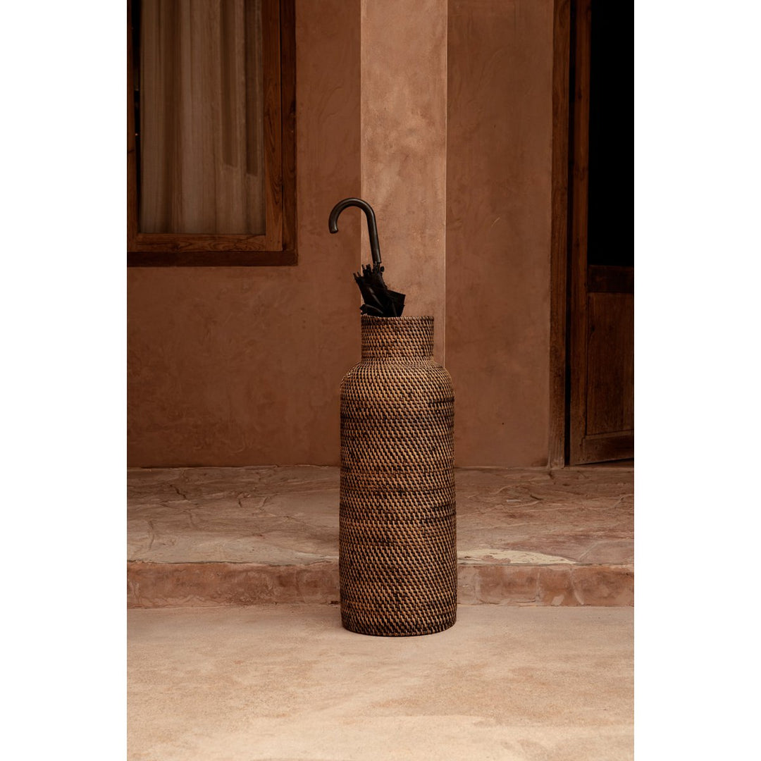 COLONIAL Korb - Regenschirmständer - Bodenvase - Naturbraun