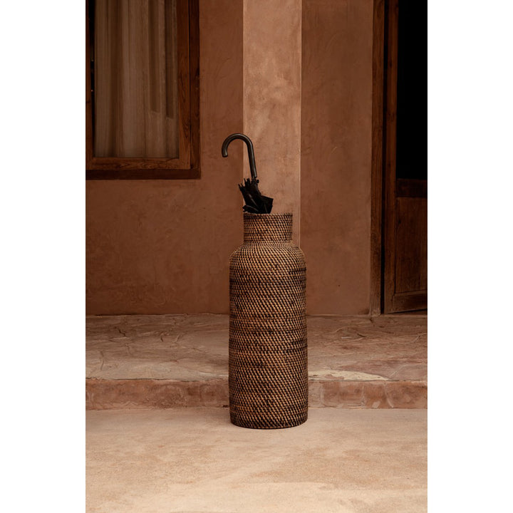 COLONIAL Korb - Regenschirmständer - Bodenvase - Naturbraun
