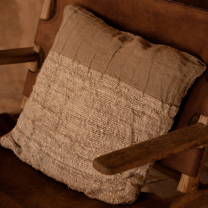 LINEN EDIT Kissenbezug - Leinen Natur 50x50