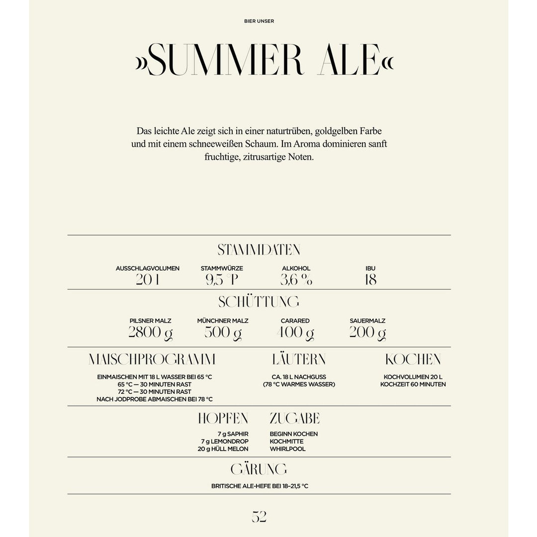 Buch BIER UNSER | Alles Wissenswerte zum Thema Bier