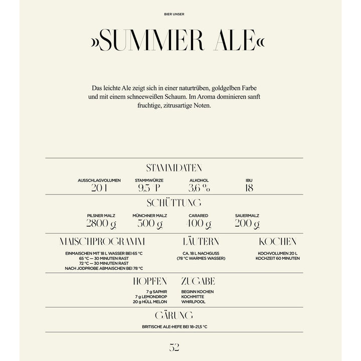 Buch BIER UNSER | Alles Wissenswerte zum Thema Bier