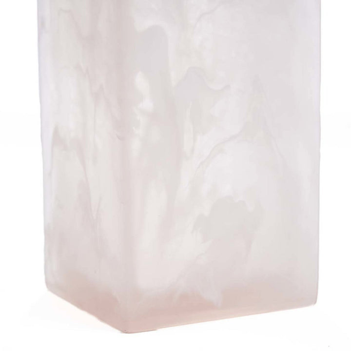 RESIN ORGANIC Seifenspender - Rosa Weiß