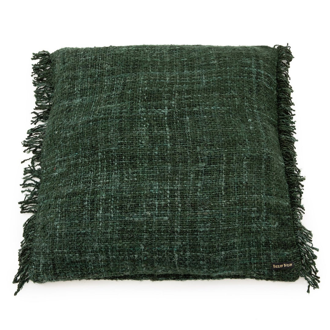 OH MY GEE Kissenbezug - Waldgrün 60x60