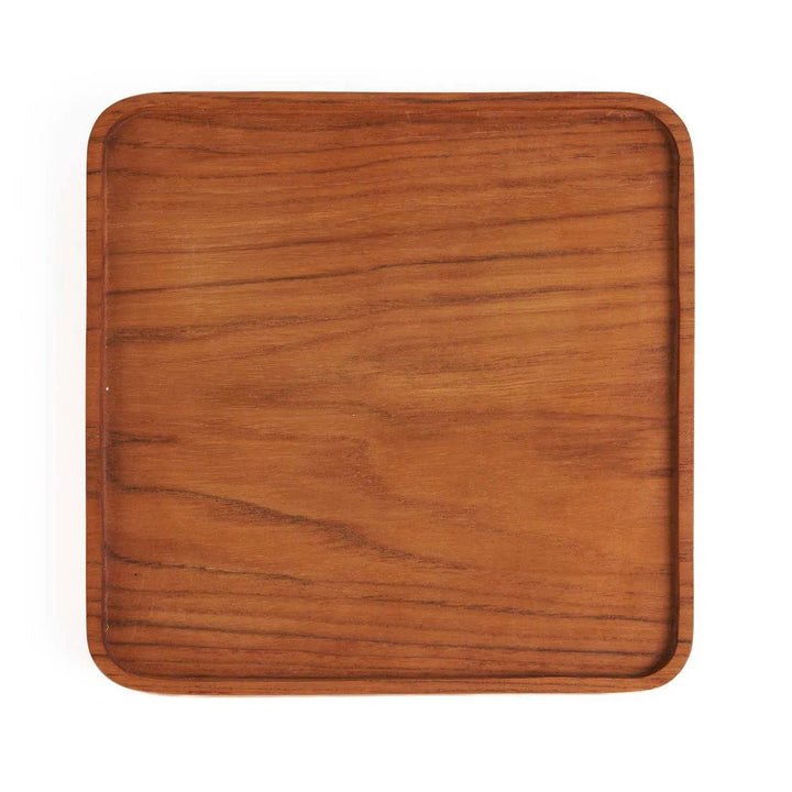 TEAK SQUARE Teller S - Dekoteller 15cm