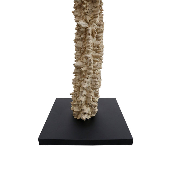 Stehleuchte PANDORA - Deko Lampe - Leinen/Treibholz Natur 150cm