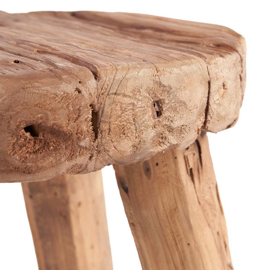 MARABUNTA rustikaler Beistelltisch - Hocker