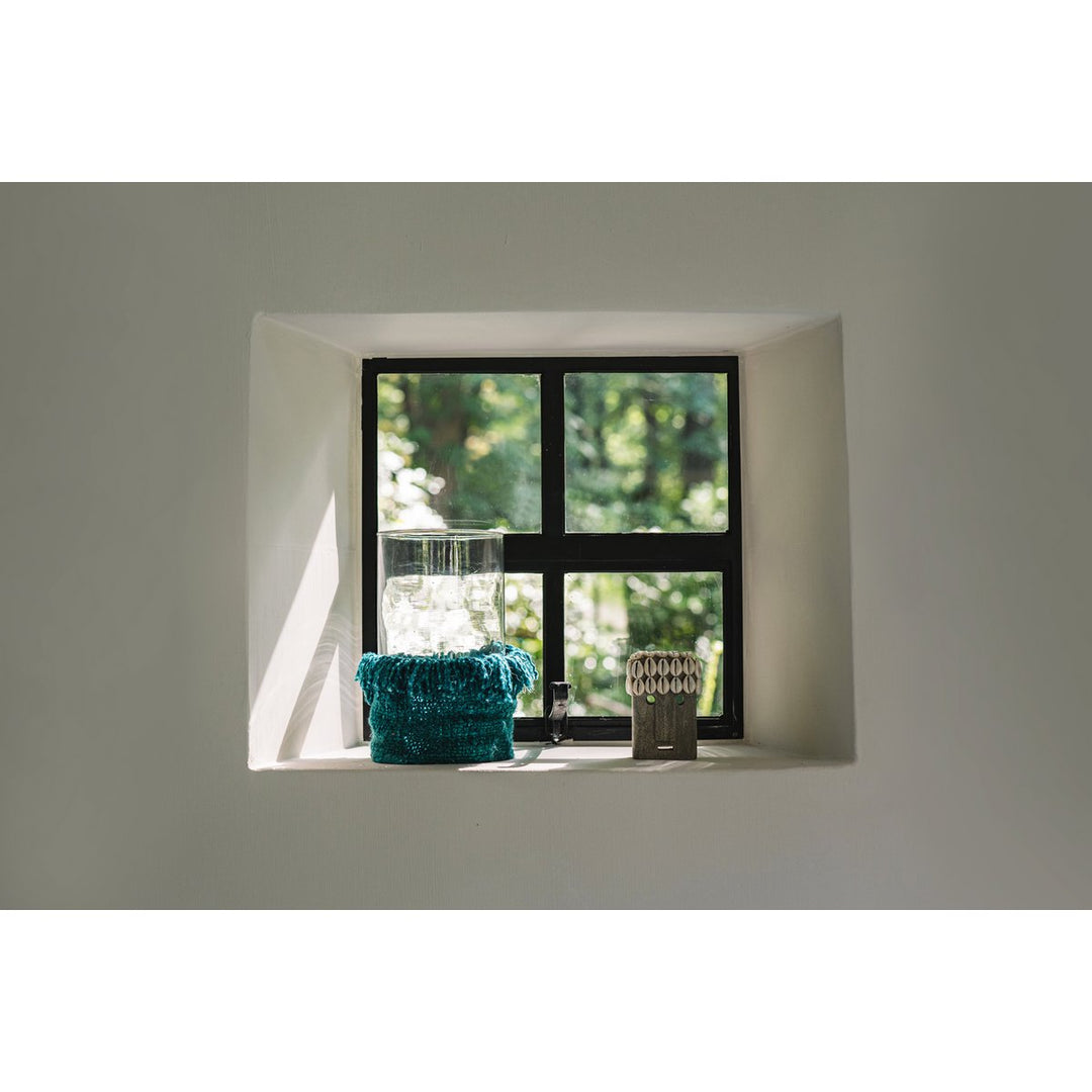 OH MY GEE Kerzenhalter XXL Aqua - Windlicht