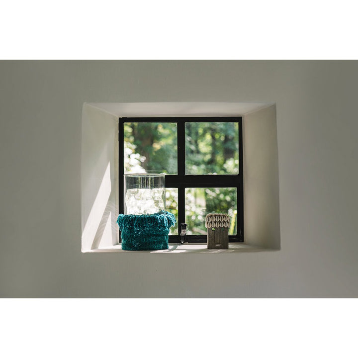 OH MY GEE Kerzenhalter XXL Aqua - Windlicht