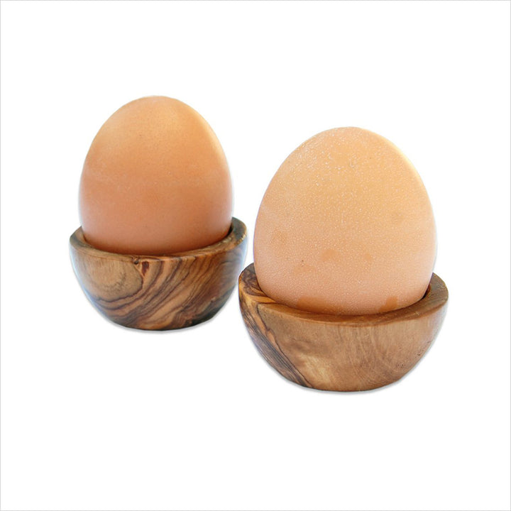 Eierbecher PICCOLO aus Olivenholz (6er-Set)