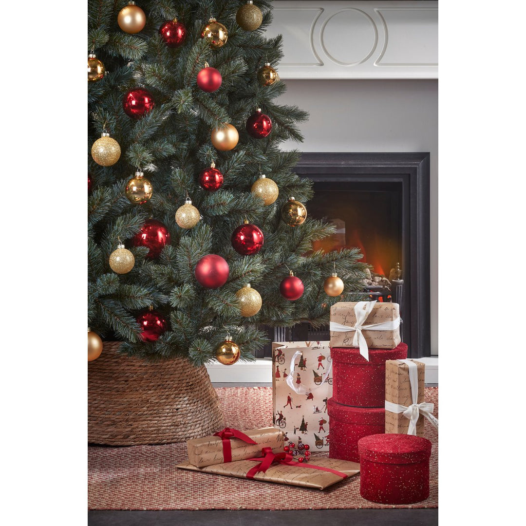 Ständerabdeckung - Weihnachtsbaum Korb - Seegras - Naturbraun - Ø58cm