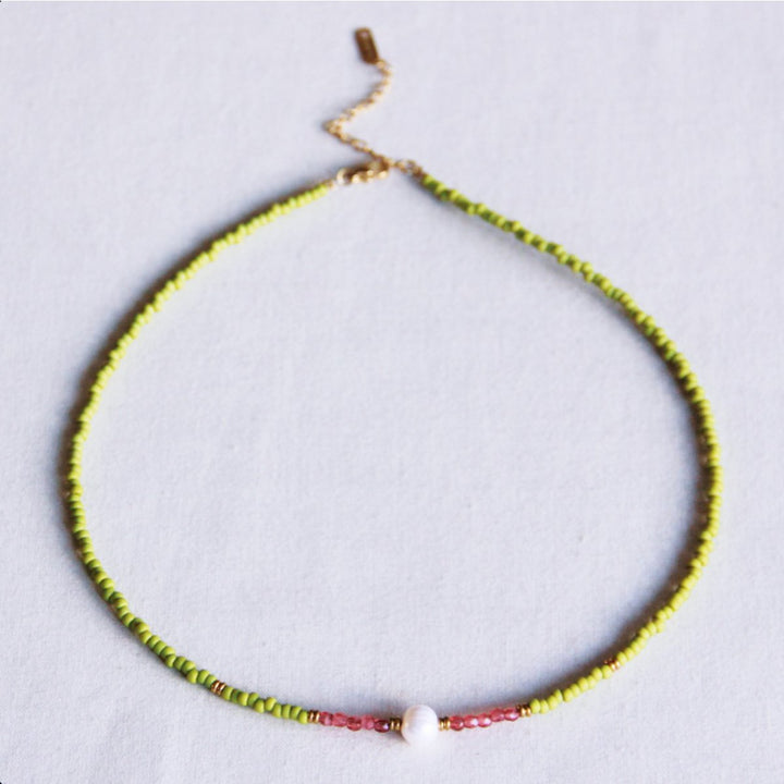 Halskette - Miyuki-Perlen - Sweet Lime Stories
