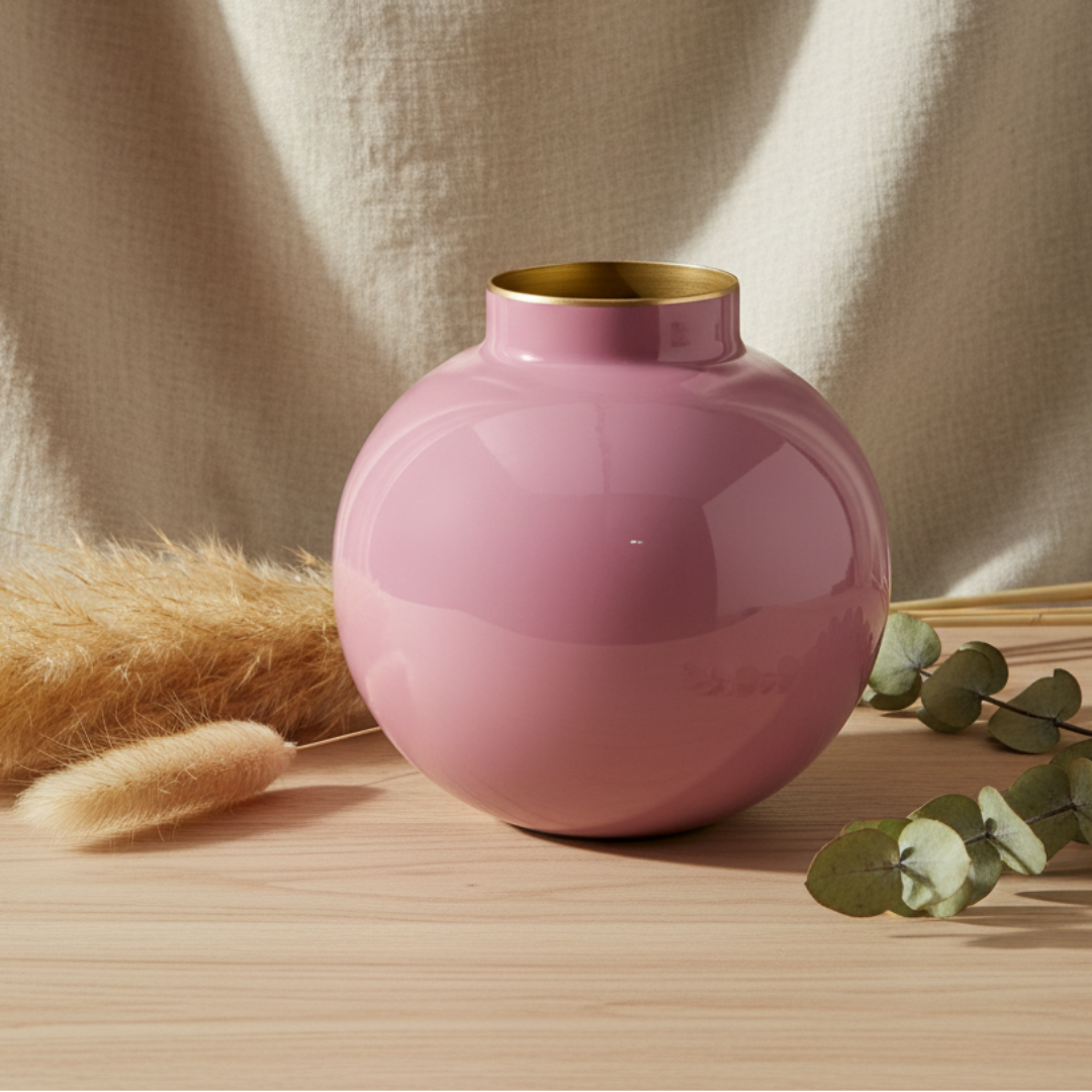 Vase Metal ROSA 17cm