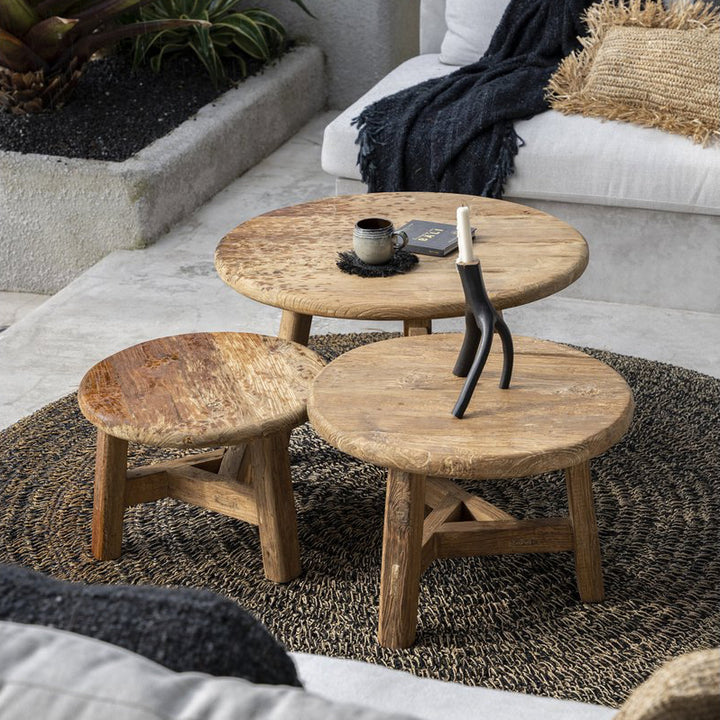FUSUMA Couchtisch - Beistelltisch - Natur L