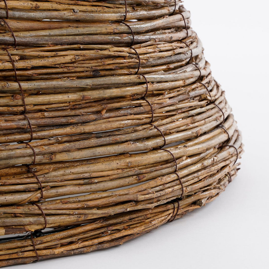 Ständerabdeckung - Weihnachtsbaum Korb - Weidenzweige - Ø50cm