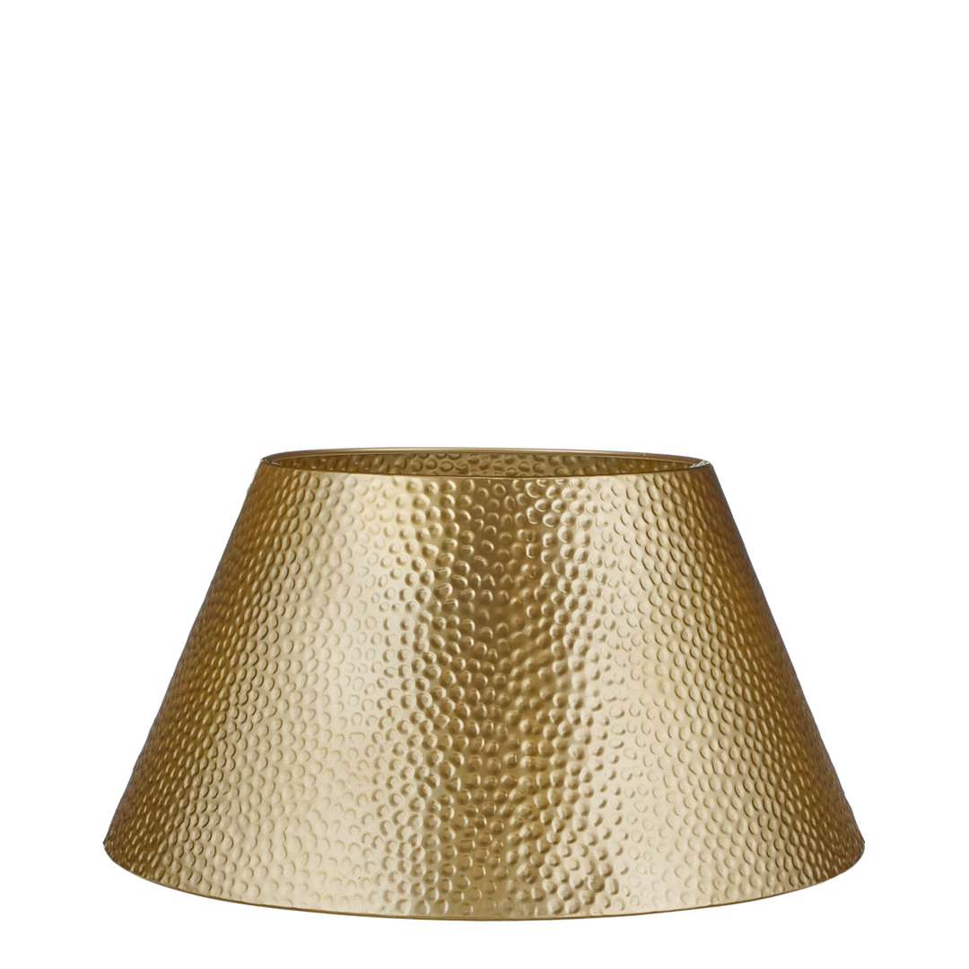 Ständerabdeckung - Weihnachtsbaum Korb - Metall - Gold