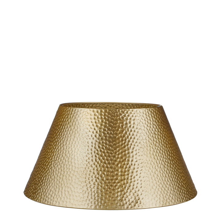 Ständerabdeckung - Weihnachtsbaum Korb - Metall - Gold