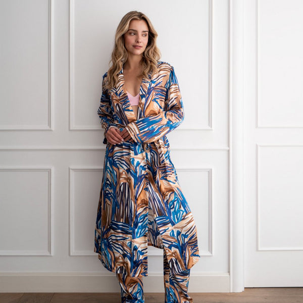 Kimono BLUE SEAWEED