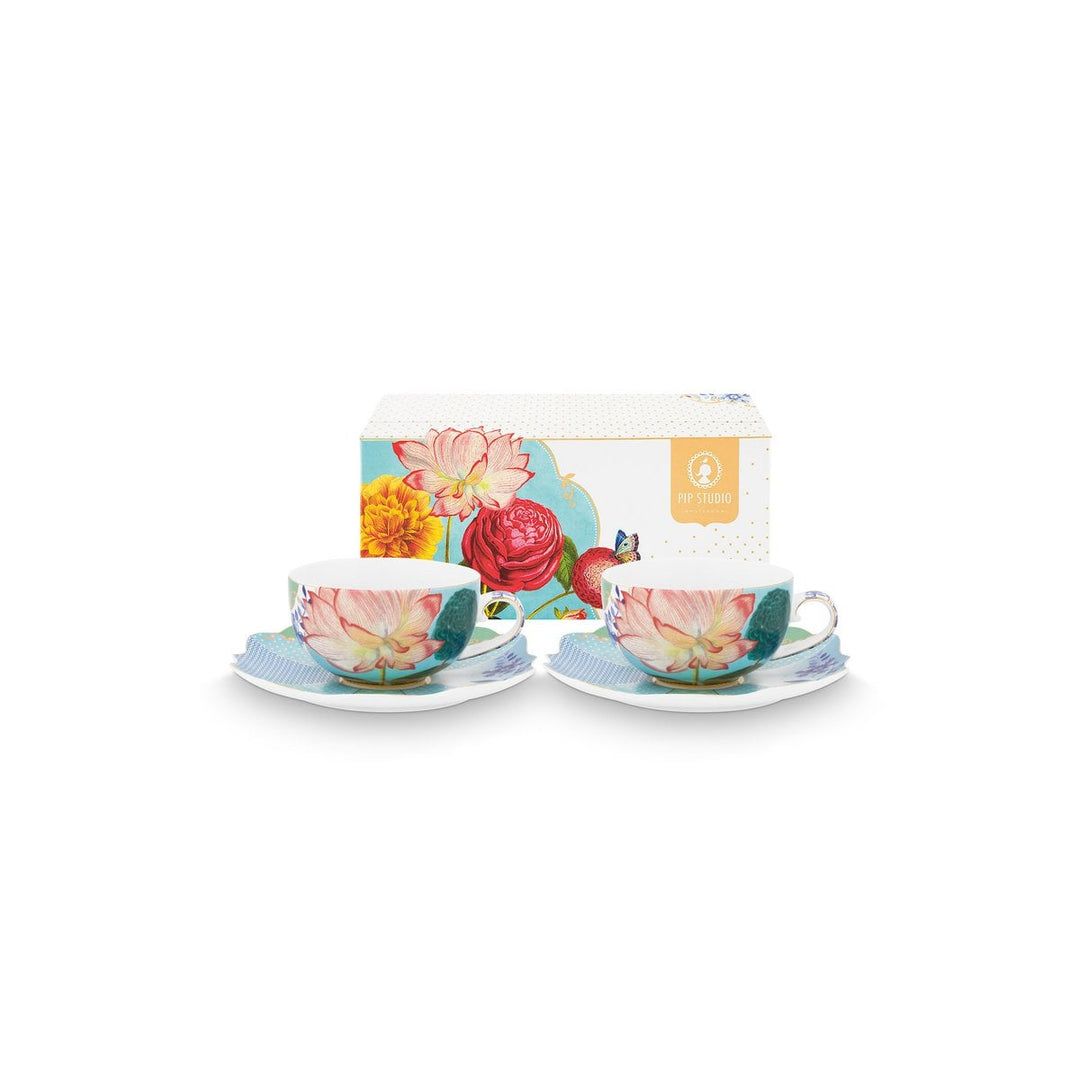 Teetassen 2er-Set ROYAL FLOWERS