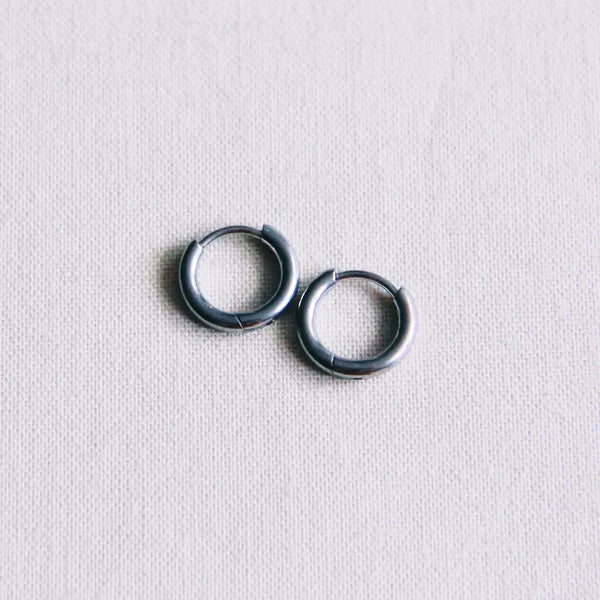 Ohrringe - BASIC - Mini Creole Silber