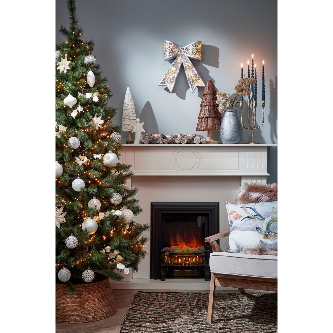 Weihnachtsbaum Korb - H26 x Ø50 cm - Seegras - Naturbraun