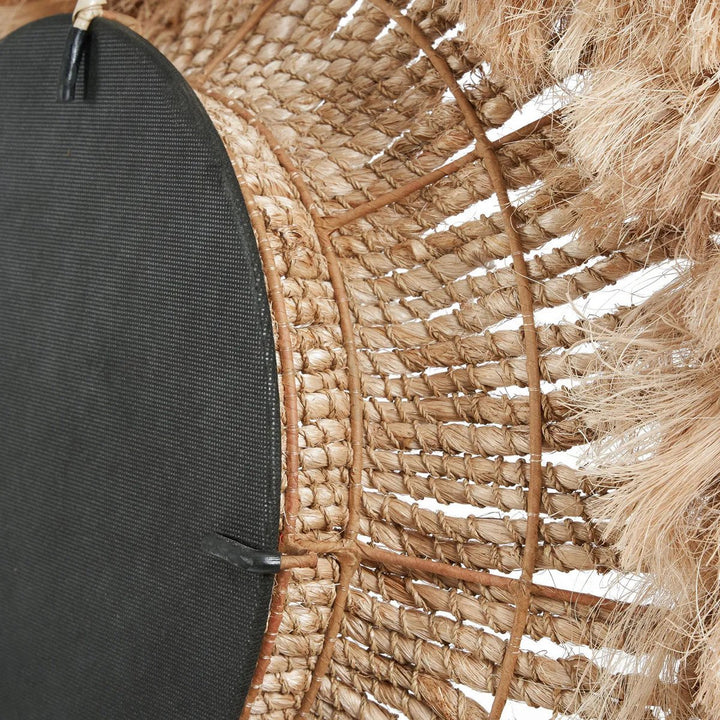 SOLOMON Spiegel - Wanddekor - Abaca Natur