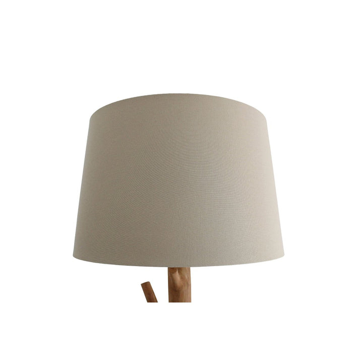 Stehleuchte BREEZE - Deko Lampe - Leinen/Treibholz Natur 175cm