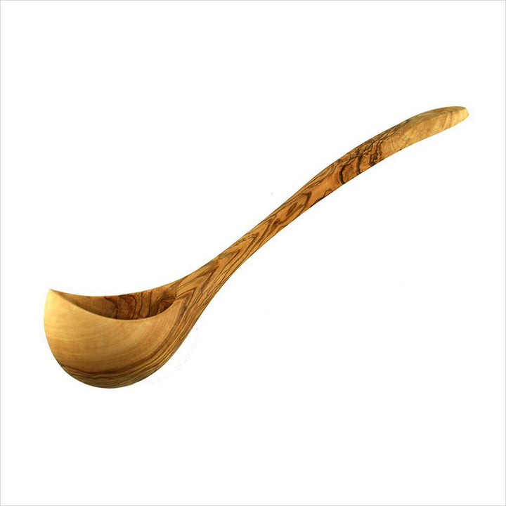 Schöpfkelle aus Olivenholz für Küche & Sauna (L25cm)
