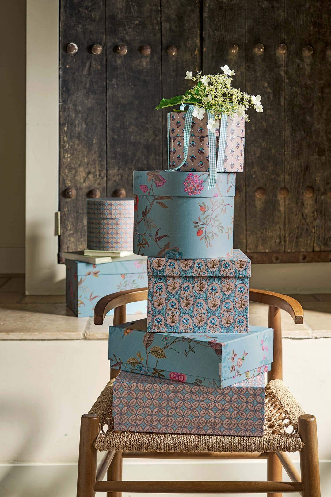 Schachteln BLOOMING TALES - Aufbewahrungsboxen 2er Set