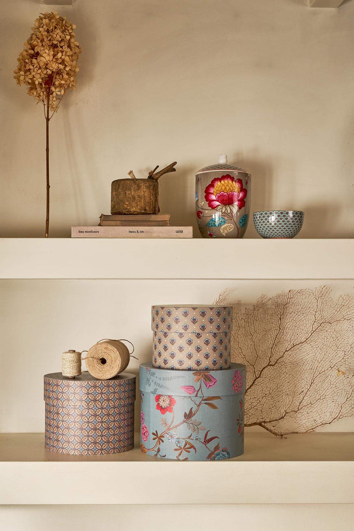 Schachteln BLOOMING TALES - Aufbewahrungsboxen 3er Set