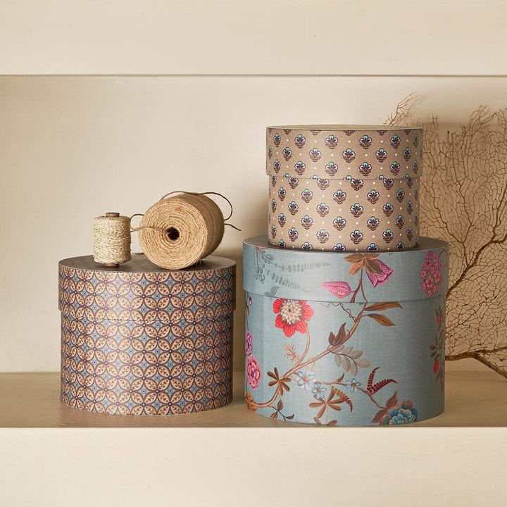 Schachteln BLOOMING TALES - Aufbewahrungsboxen 3er Set