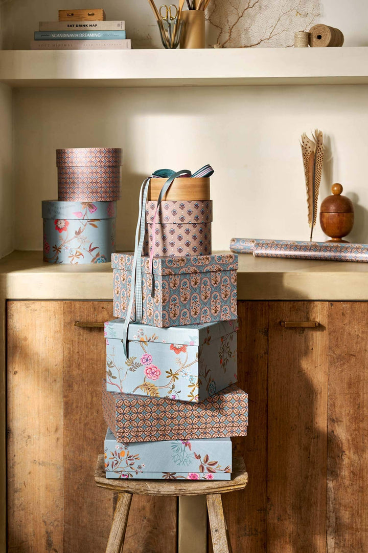 Schachteln BLOOMING TALES - Aufbewahrungsboxen 2er Set