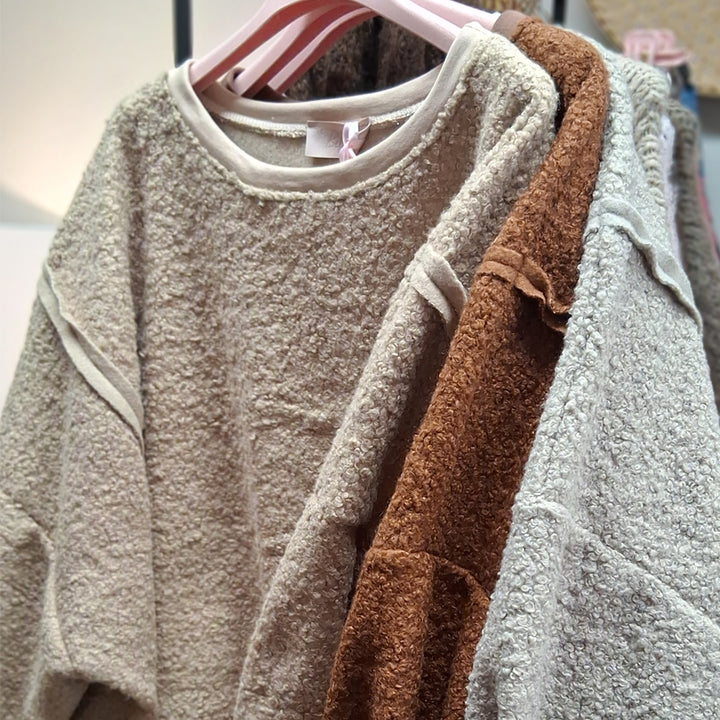 Pullover TEDDY - Oversize Sweater - 4 Farben