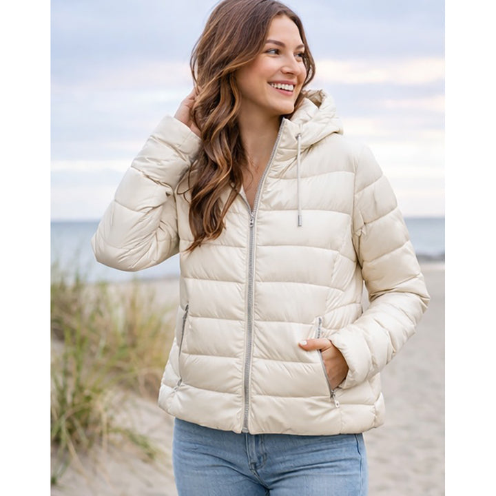 Jacke - Steppjacke - Pufferjacke - creme - 3 Größen