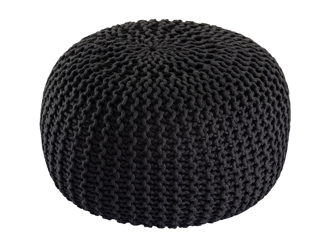 Sitzhocker - Outdoor Kissen - Fußhocker - Bodenkissen - Pouf PREMIUM ø55cm