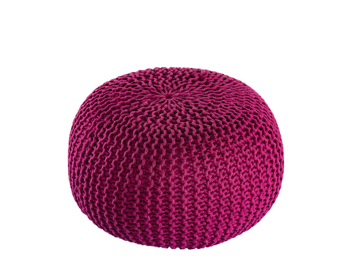 Sitzhocker - Outdoor Kissen - Fußhocker - Bodenkissen - Pouf PREMIUM ø45cm - 9 Farben