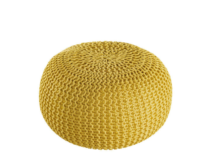 Sitzhocker - Outdoor Kissen - Fußhocker - Bodenkissen - Pouf PREMIUM ø45cm - 9 Farben