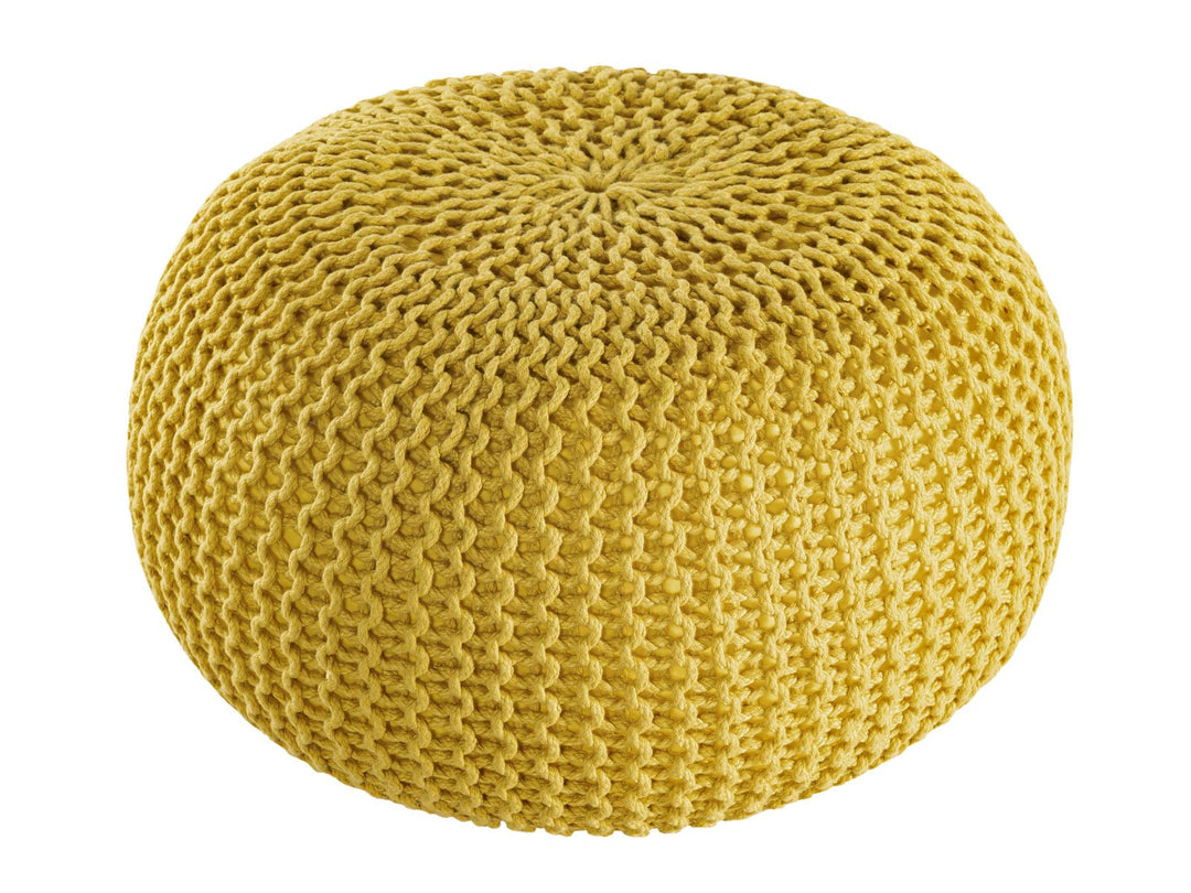 Sitzhocker - Outdoor Kissen - Fußhocker - Bodenkissen - Pouf PREMIUM ø55cm