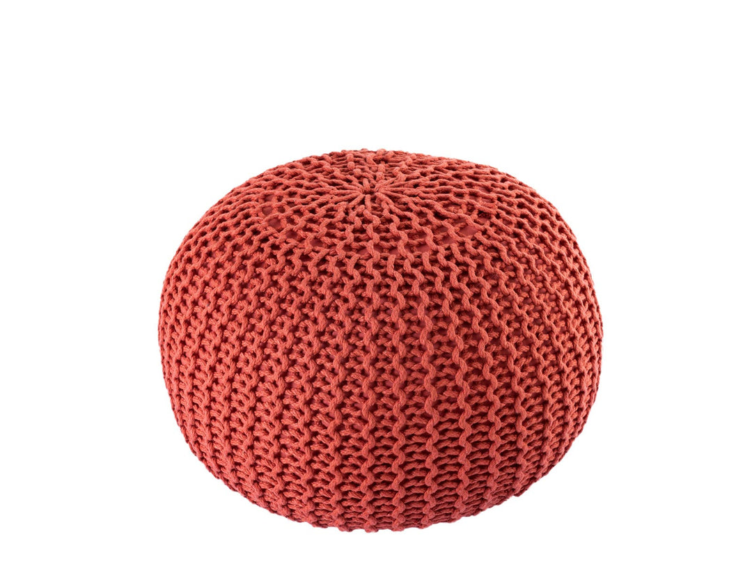 Sitzhocker - Outdoor Kissen - Fußhocker - Bodenkissen - Pouf PREMIUM ø45cm - 9 Farben