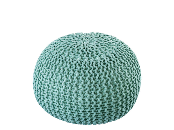 Sitzhocker - Outdoor Kissen - Fußhocker - Bodenkissen - Pouf PREMIUM ø45cm - 9 Farben