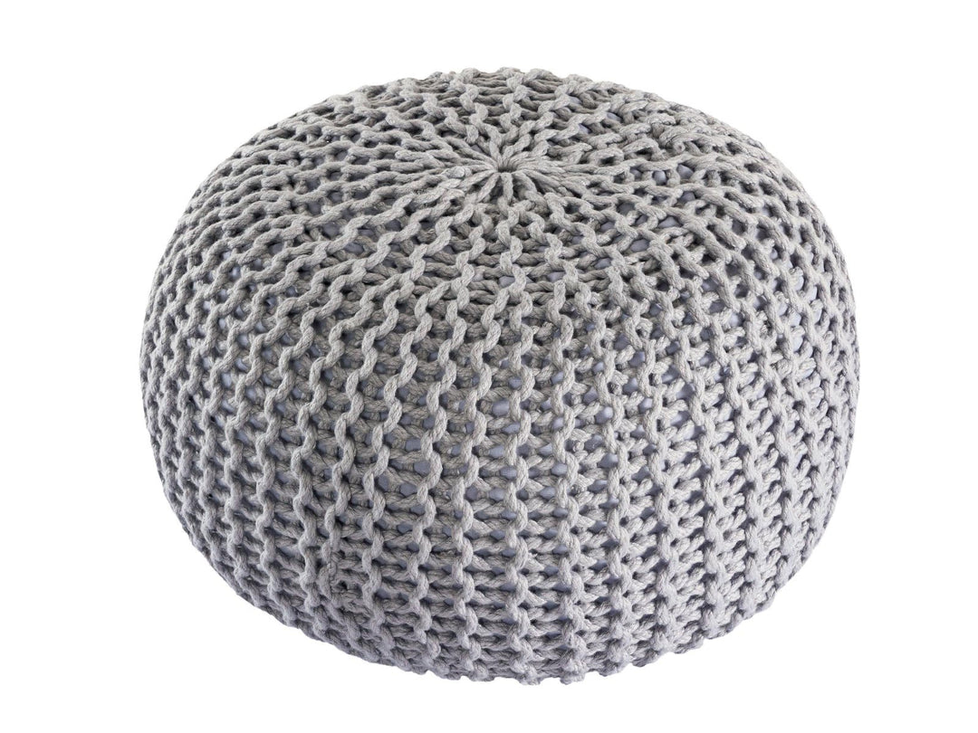 Sitzhocker - Outdoor Kissen - Fußhocker - Bodenkissen - Pouf PREMIUM ø55cm