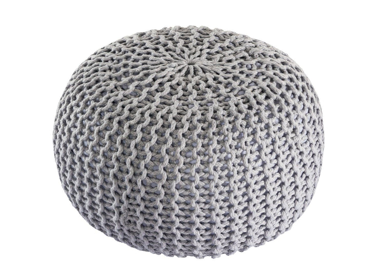 Sitzhocker - Outdoor Kissen - Fußhocker - Bodenkissen - Pouf PREMIUM ø55cm