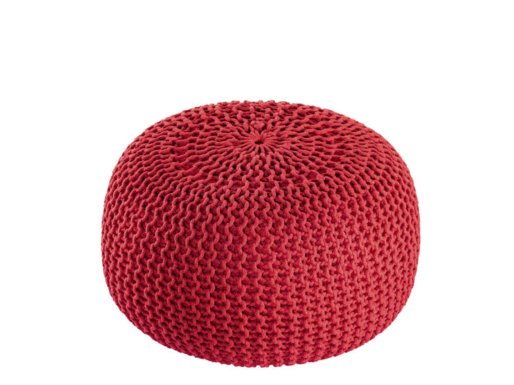 Sitzhocker - Outdoor Kissen - Fußhocker - Bodenkissen - Pouf PREMIUM ø45cm - 9 Farben