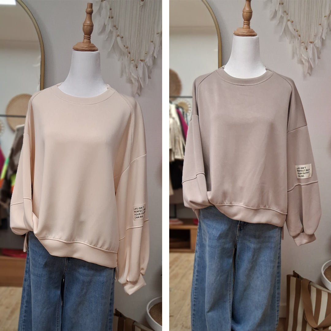 leichter Sweater - weicher Pullover - 2 Farben