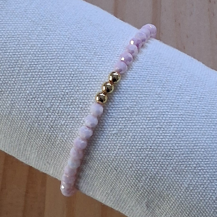 Armband - elastisches Band mit Perlen 4mm