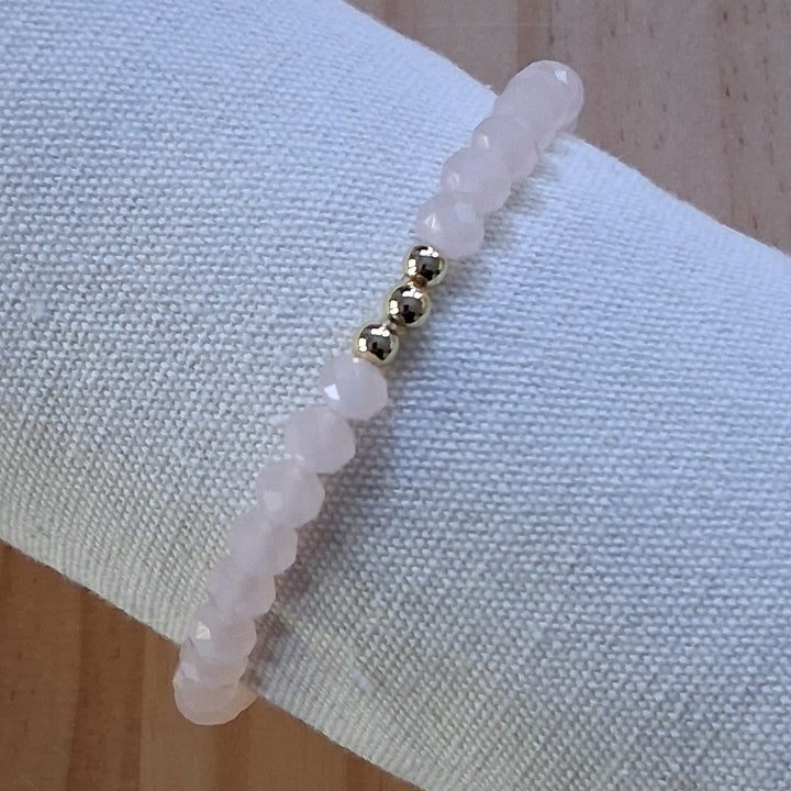 Armband - elastisches Band mit Perlen 8mm