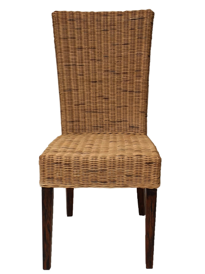 Esszimmer Stühle CARDINE - Korbstühle - Rattan - 4er-Set Cabana