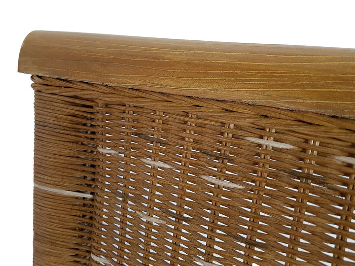 Esszimmer Stühle PERTH - Korbstühle - Rattan - 4er-Set Capuccino