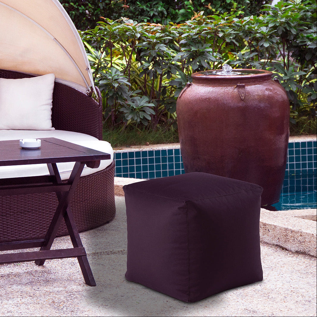 Sitzhocker BAMBA - Outdoor Sitzwürfel - Fußhocker - Bodenkissen