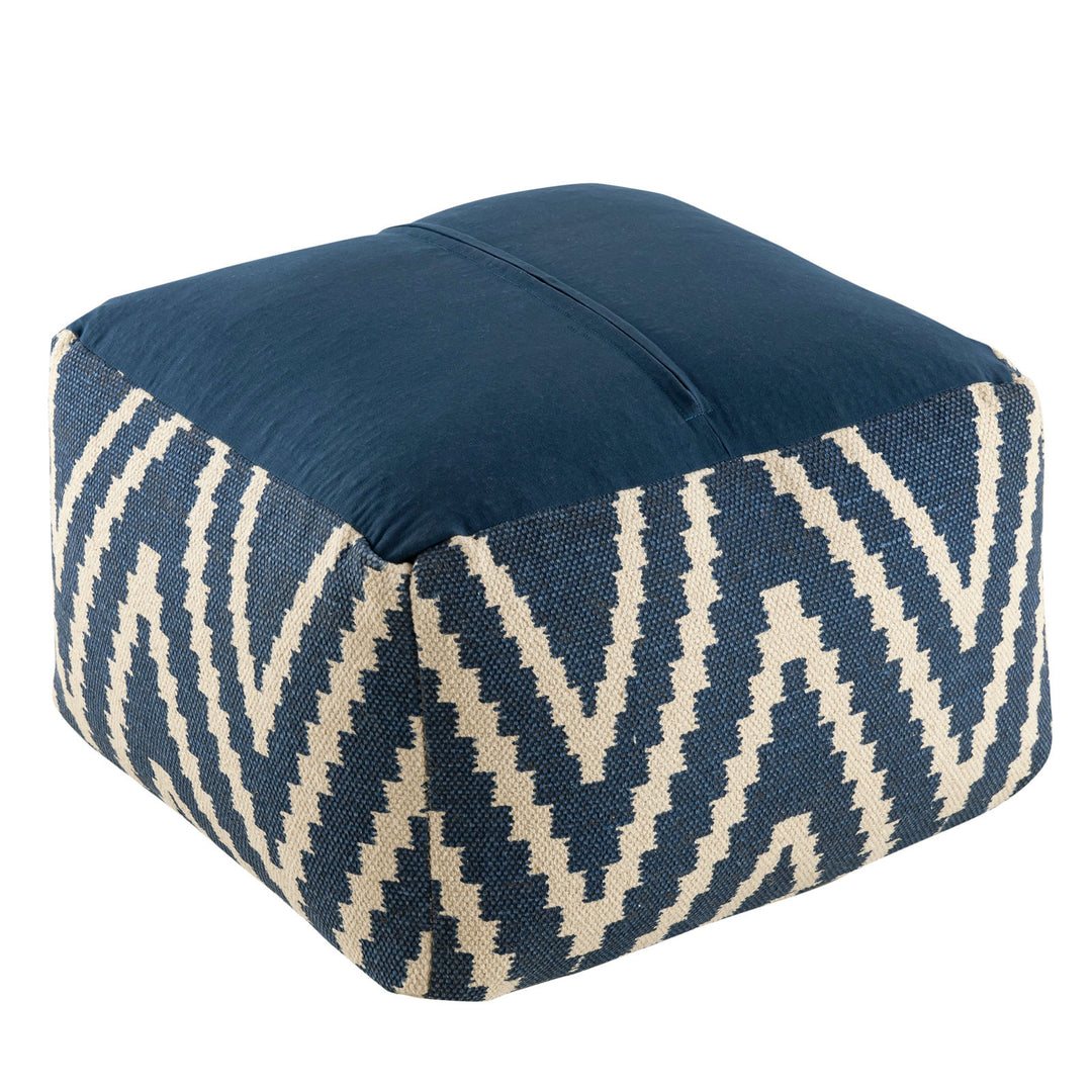 Sitzhocker PERU - Fußhocker - Sitzwürfel - Pouf - Bodenkissen - Kelim Muster in 6 Farben
