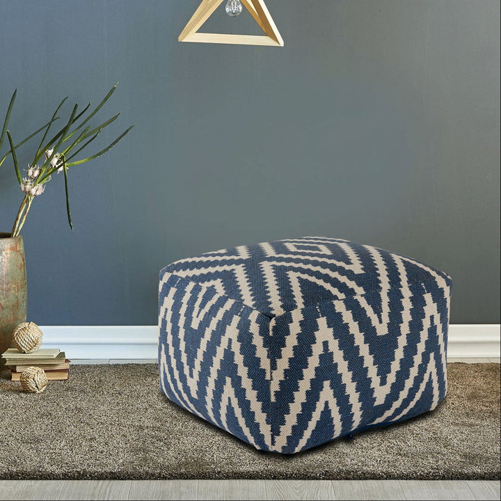 Sitzhocker PERU - Fußhocker - Sitzwürfel - Pouf - Bodenkissen - Kelim Muster in 6 Farben
